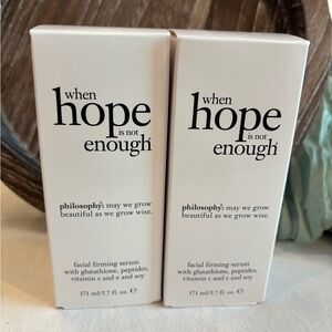 Philosophy Facial Firming Serum Set of 2 • Anti-Aging Skincare • Philosophy Skin